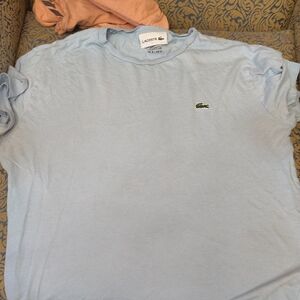Lacoste Men's Light Blue T-Shirt